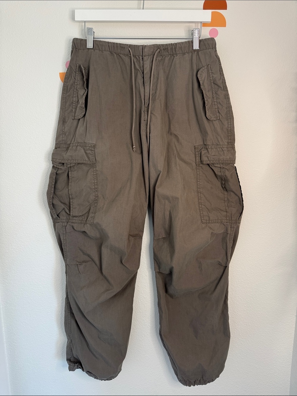 UNIONBAY Men's Olive Cargo Jogger Pants